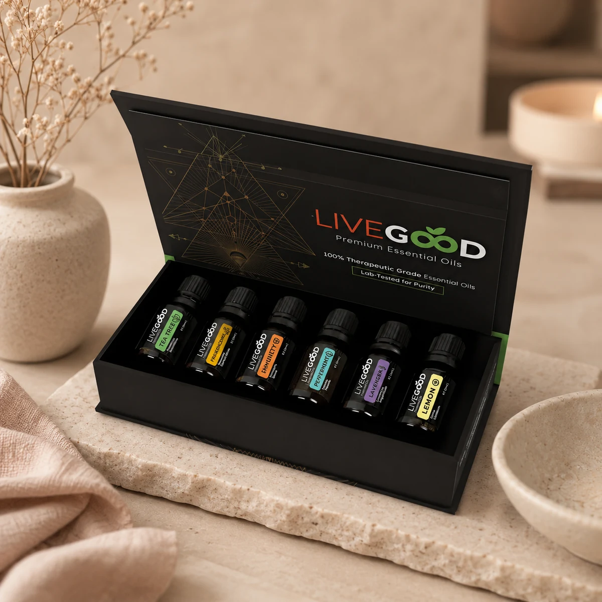 The Best Essential Oils Brand - LiveGood Essential Oils