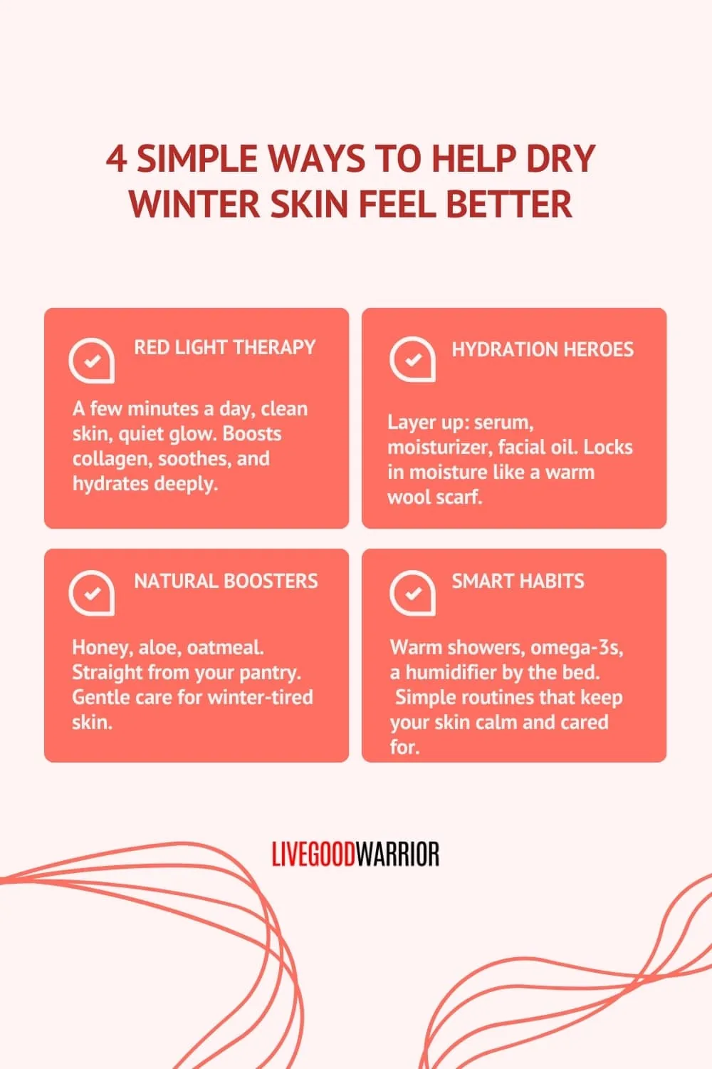 graphic: 4 Simple Ways to Help Dry Winter Skin Feel Better