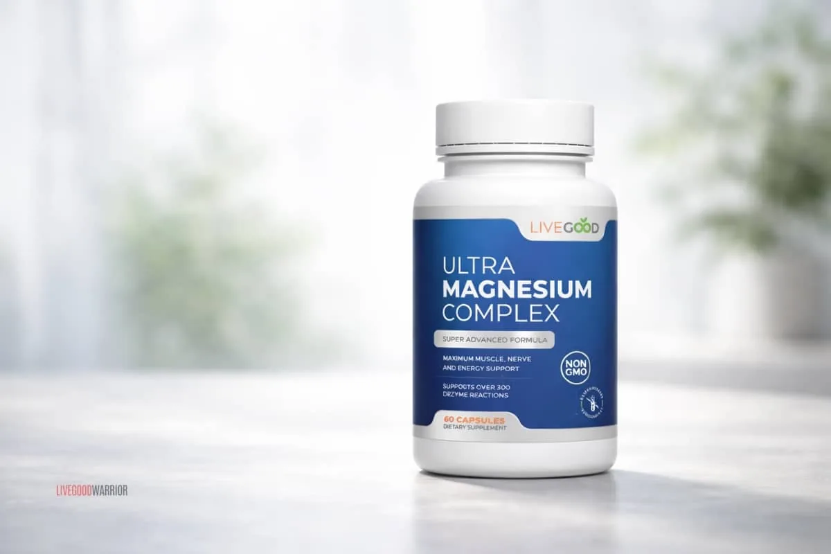 magnesium gluconate vs citrate support shown as Ultra Magnesium Complex supplement for daily use