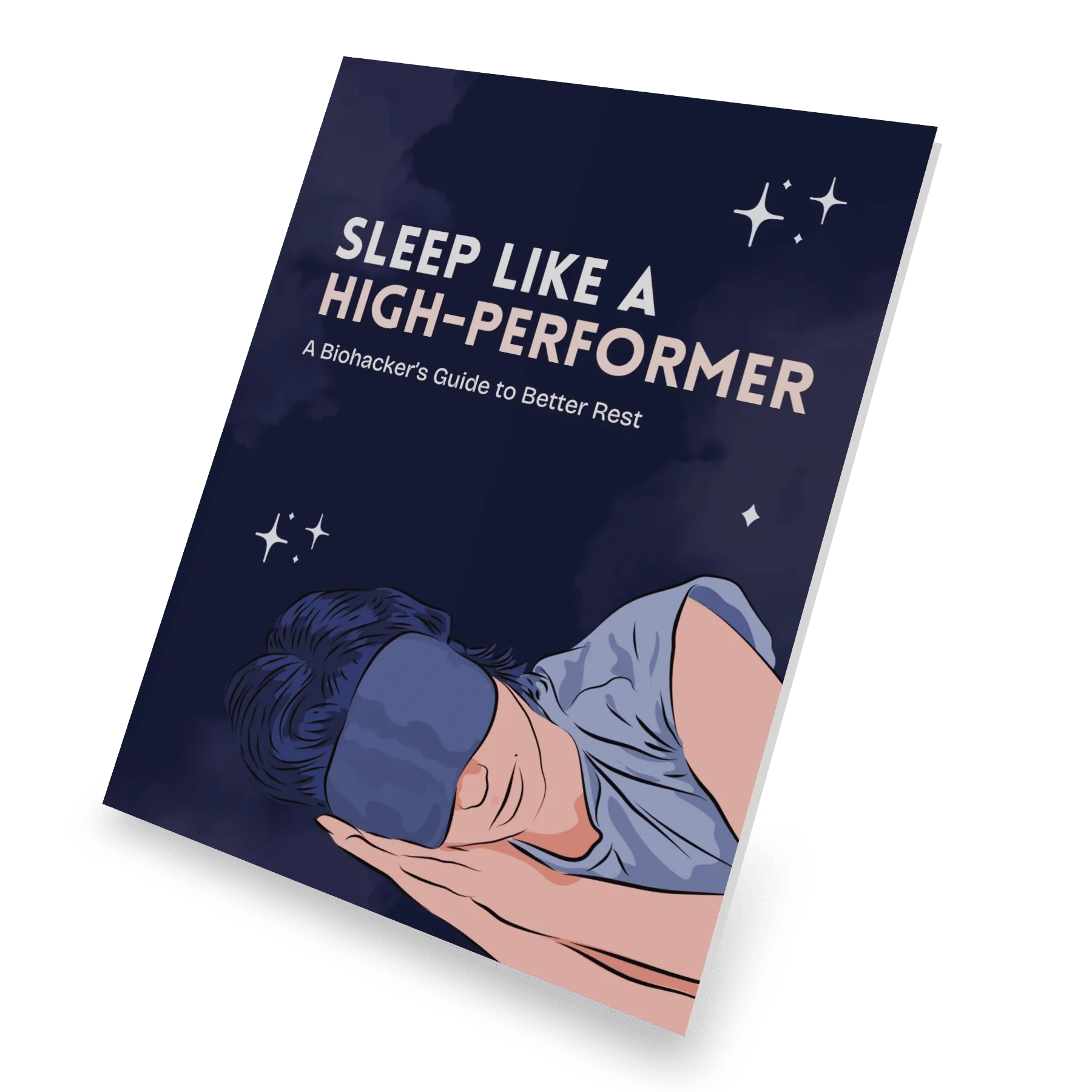 sleep like a high performer workbook cover about improving sleep quality naturally